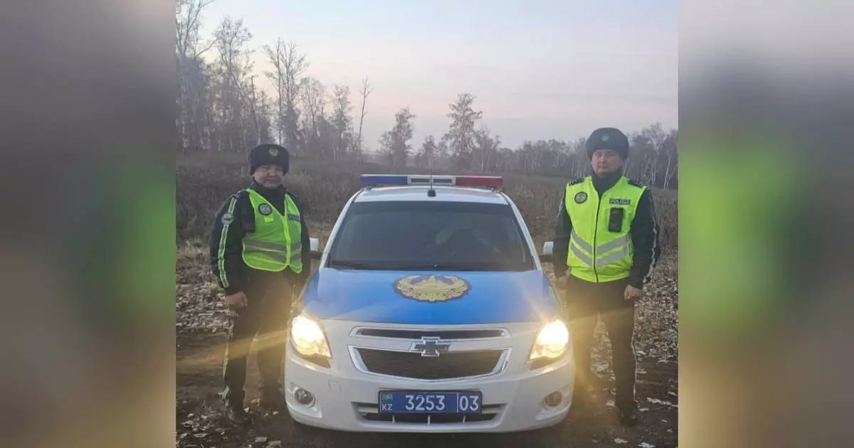  Бурабайда полицейлер үш адамның өмірін құтқарып қалды 