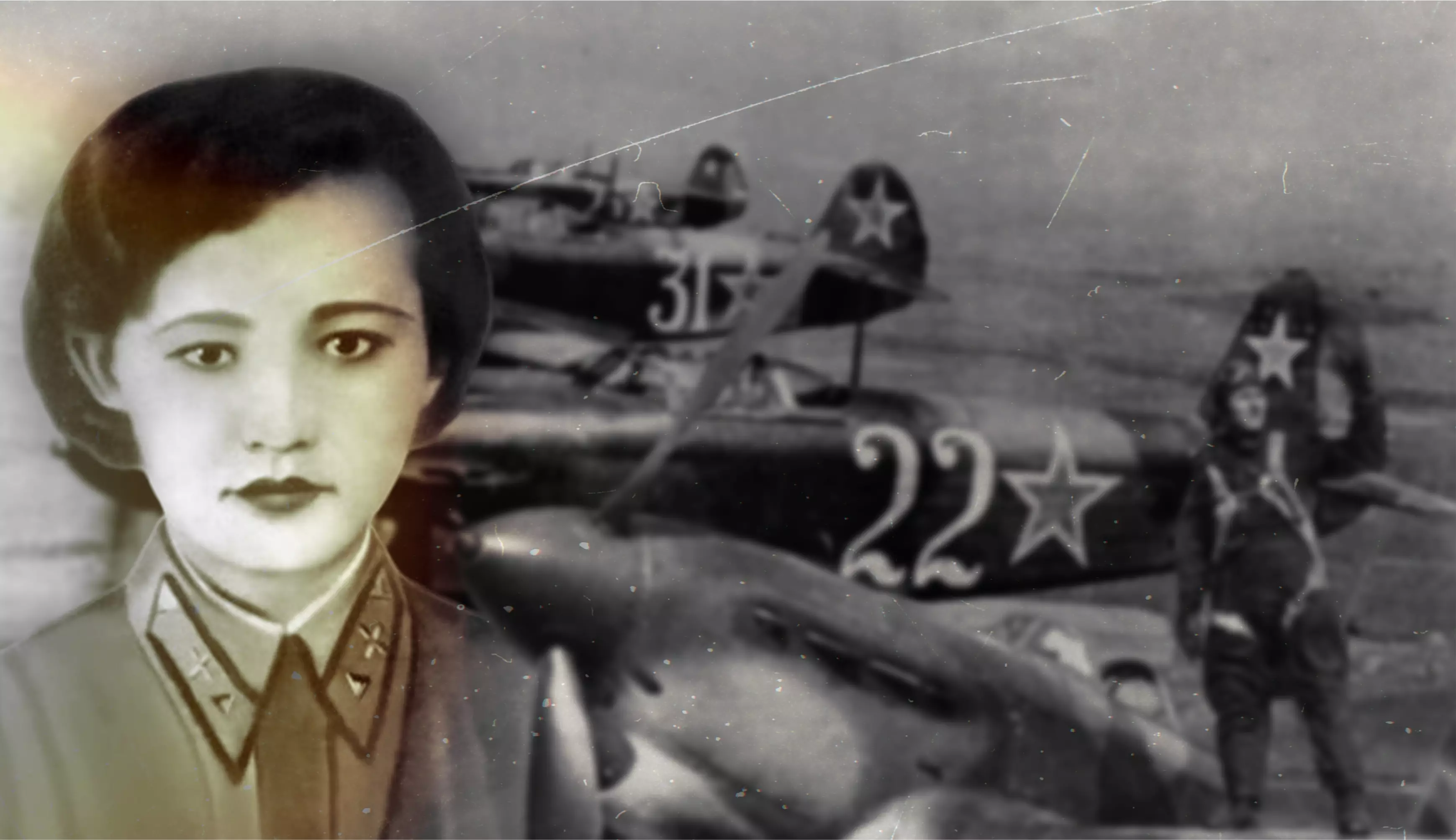 Кожедубтың қанатын түзеген қазақ қызы