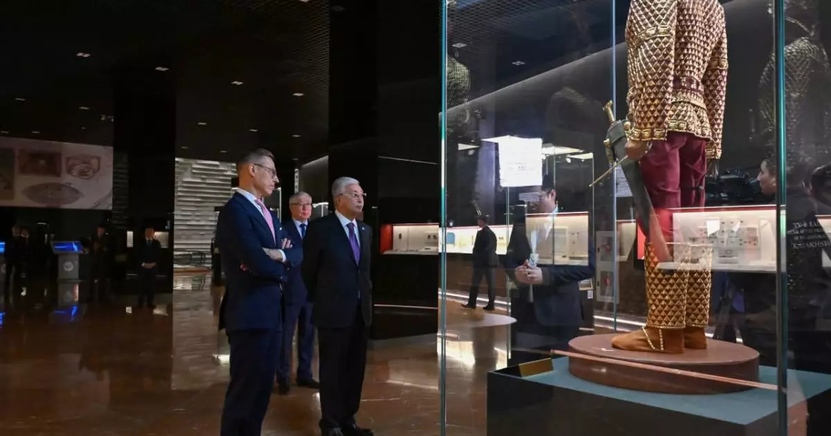  Қасым-Жомарт Тоқаев пен Александр Стубб Ұлттық музейге барды 