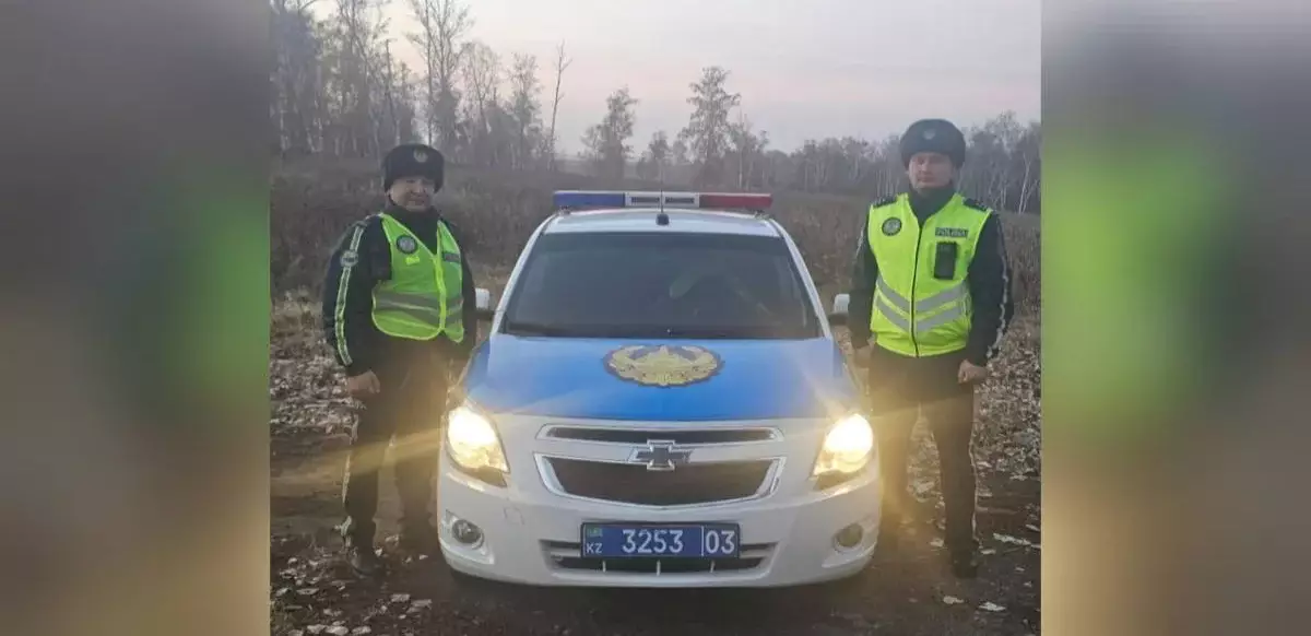 Бурабайда патрульдік полицейлер үш адамды құтқарып қалды