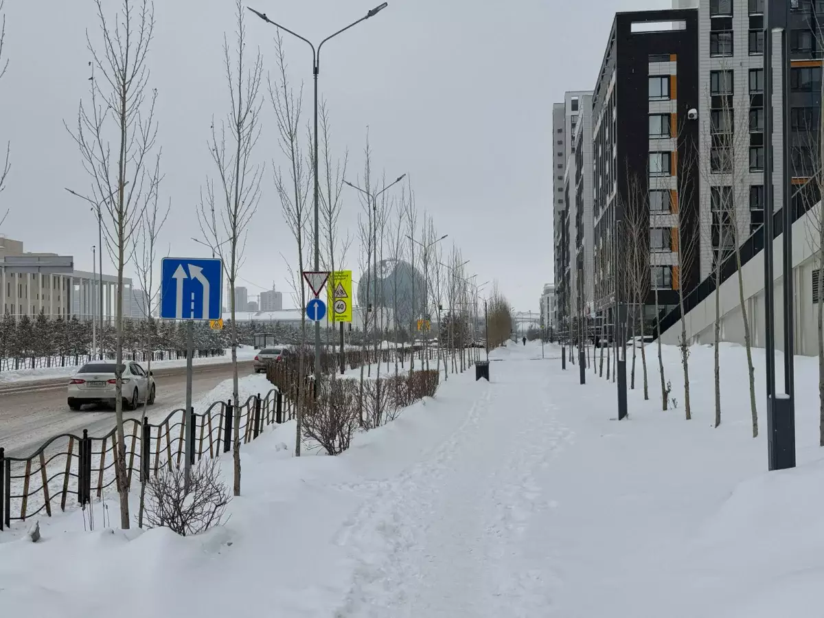 Снег обещают синоптики в Астане