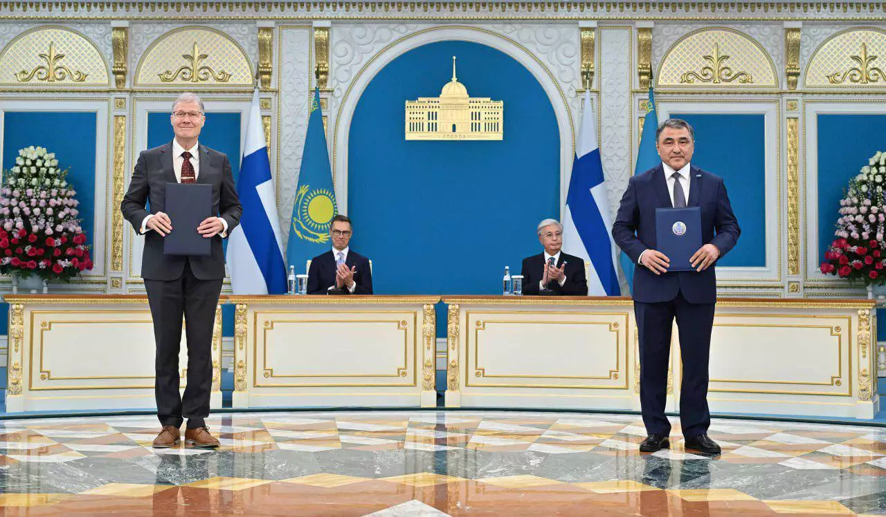 Казахстан и Финляндия объединяют усилия для развития управления водными ресурсами.