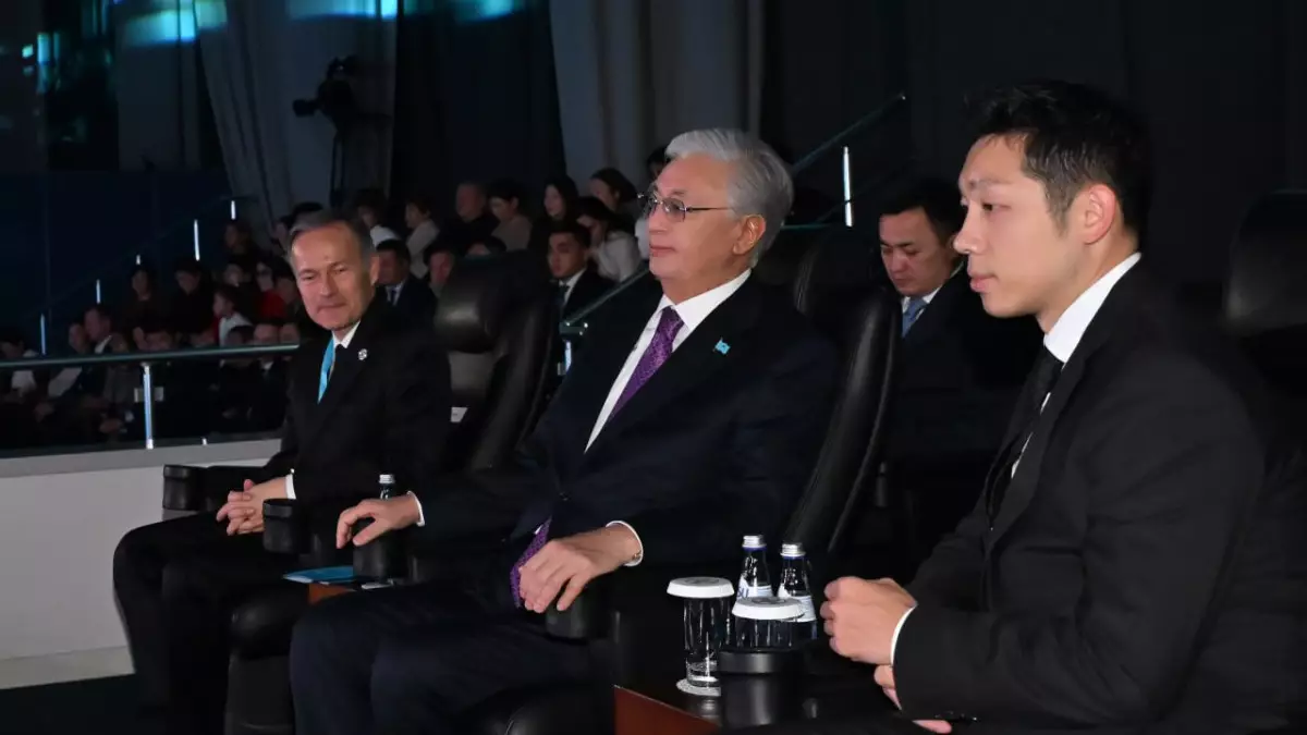 Тоқаев үстел теннисінен Президенттің ашық кубогына барды