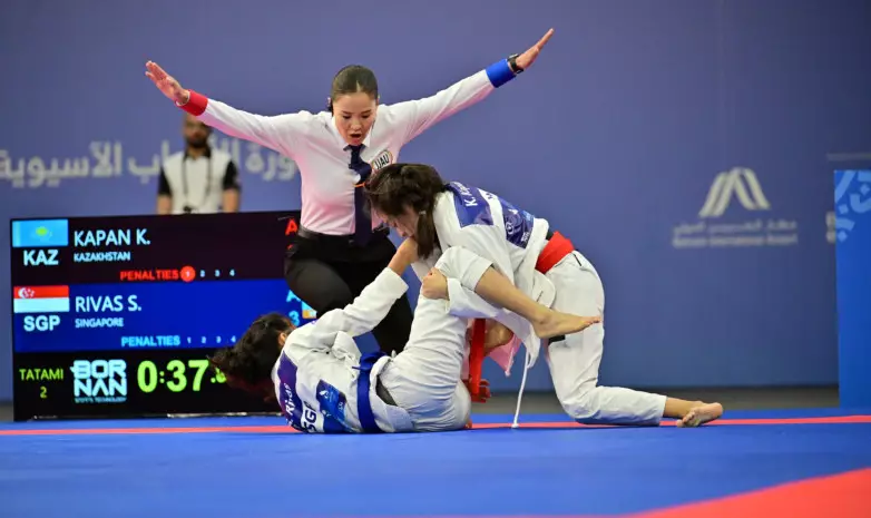 Казахстан взял медаль Азиатских игр-2025 по джиу-джитсу