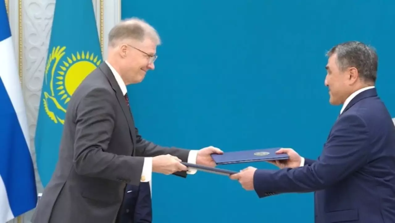 15 документов подписали Казахстан и Финляндия