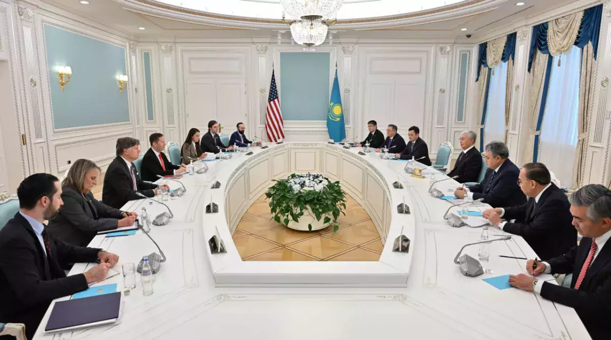 Казахстан поддерживает внешнюю и внутреннюю политику Трампа, заявил президент Токаев.