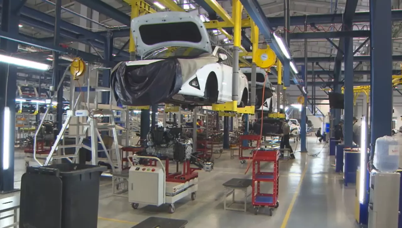 99 тысяч автомобилей собрали на заводах в РК с начала года