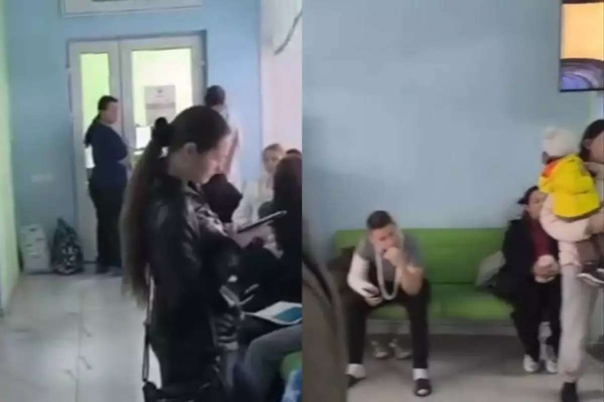 Петропавлдағы балалар ауруханасындағы былық