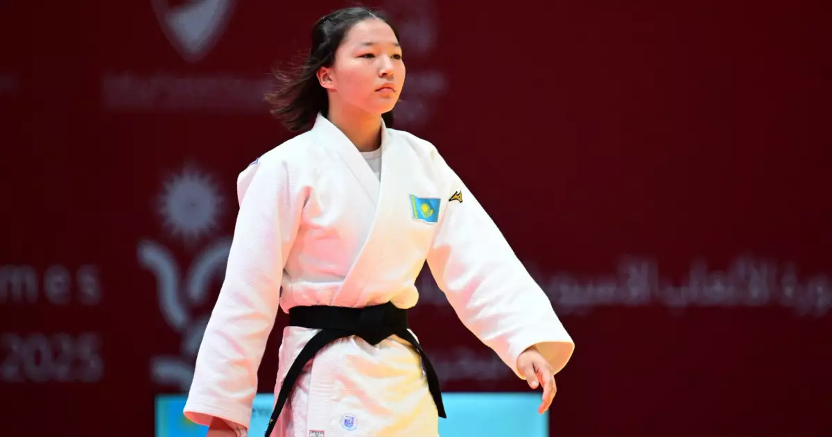   Дзюдошы Фатима Сұпығалиева алтын медаль жеңіп алды   