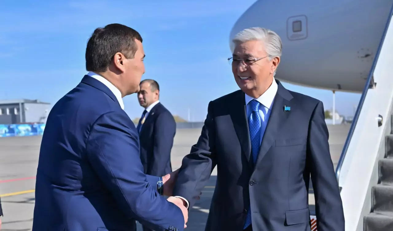 Токаев прибыл с рабочей поездкой в Кызылординскую область