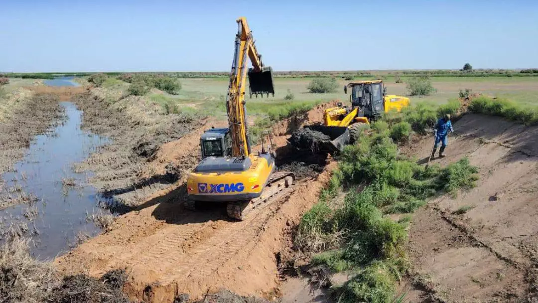 БҚО-да 100 шақырымнан астам ирригациялық канал тазартылды
