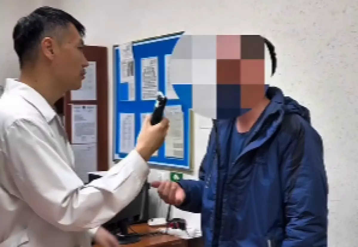 Пьяного водителя, совершившего ДТП, лишили водительских прав в Астане