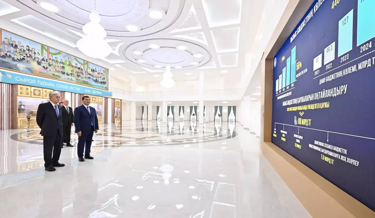 «Төрт жылда инвестиция 233% көбейді»: Нәлібаев Тоқаевқа есеп берді