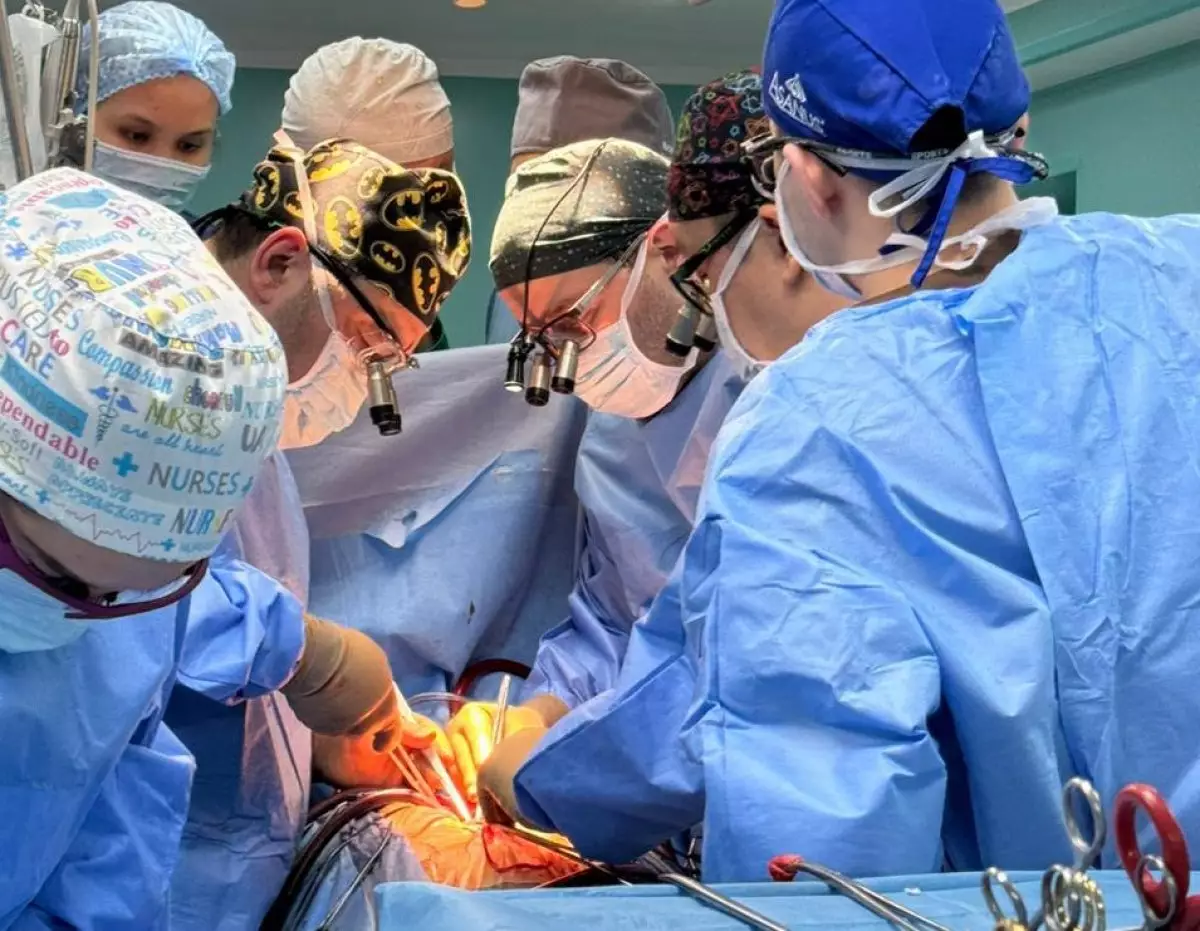 36-летнему алматинцу пересадили сердце умершей 63-летней женщины