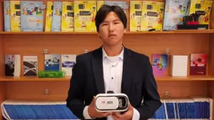 Астаналық оқушы көзі нашар көретіндерге арналған "ақылды көзілдірік" ойлап тапты