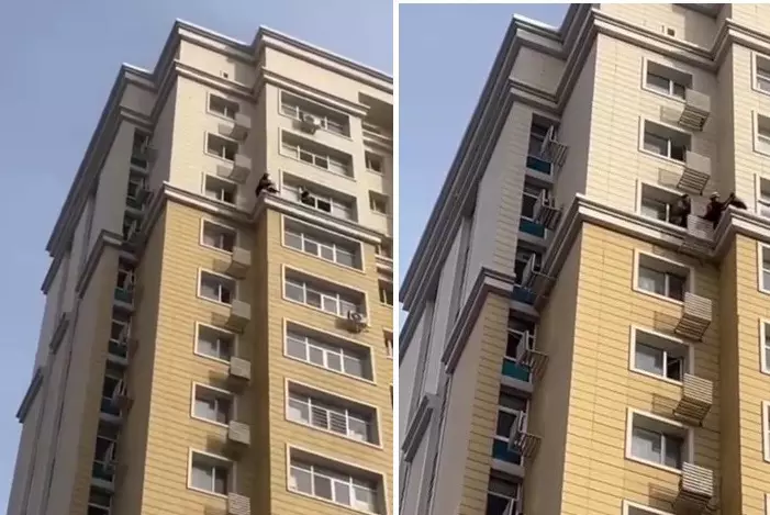 В Астане девушка пыталась спрыгнуть с 15-го этажа