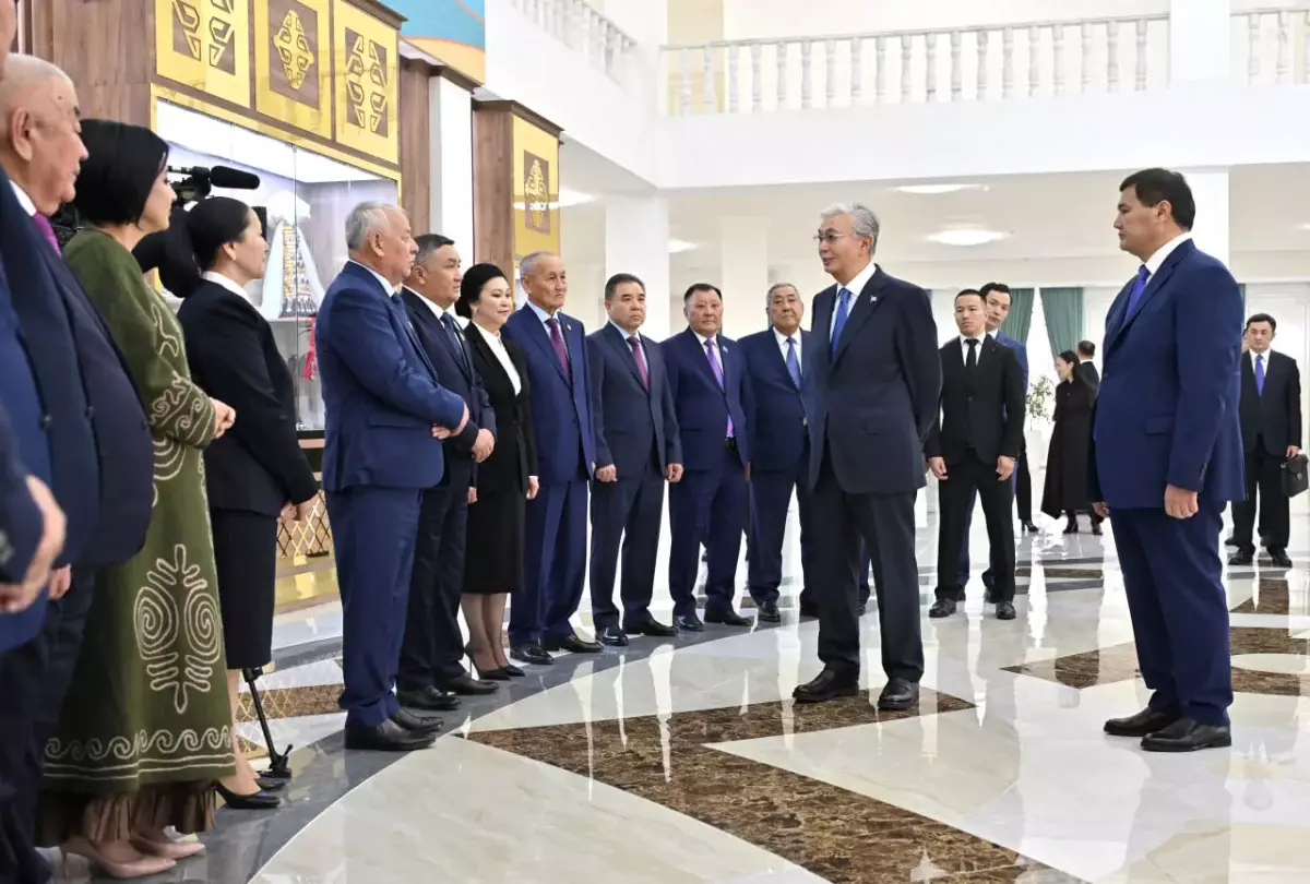 Глава государства встретился с общественностью Кызылординской области