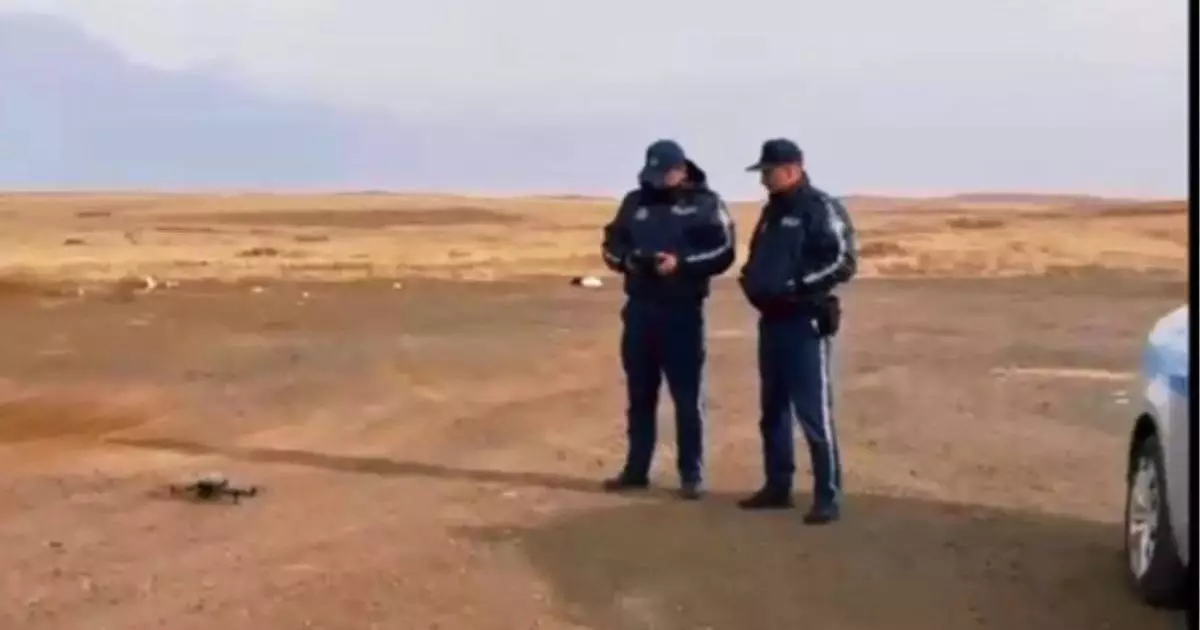  Ақтөбеде полицейлер жолдарды дрон арқылы бақылайды 