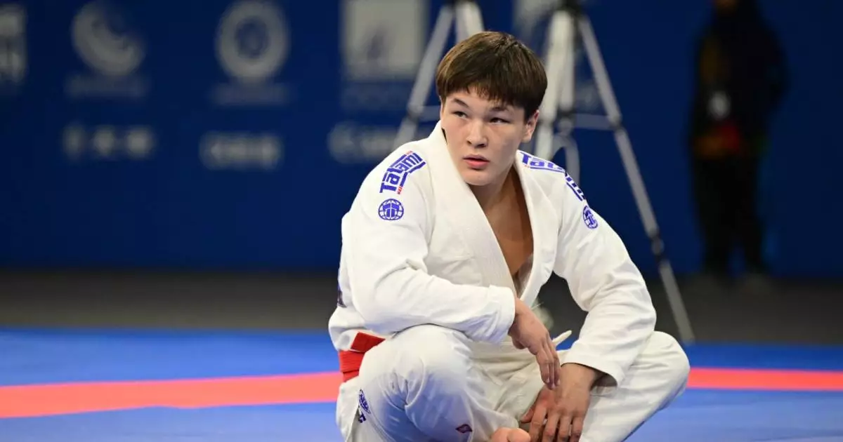  Рафаэль Орумбаев джиу-джитсудан Азия ойындарының финалына шықты 