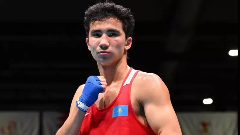 Жасөспірімдер Азиадасы: Даниял Шалқарбай финалда өзбек боксшысын нокдаунға түсірді