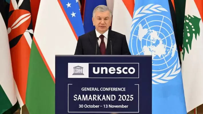 Мирзиёев: мир нуждается в сплоченности для выполнения задач ЮНЕСКО