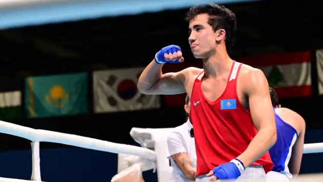 Өзбек боксшысын нокдаунға түсірген Даниял Шалқарбай Азиада чемпионы болды