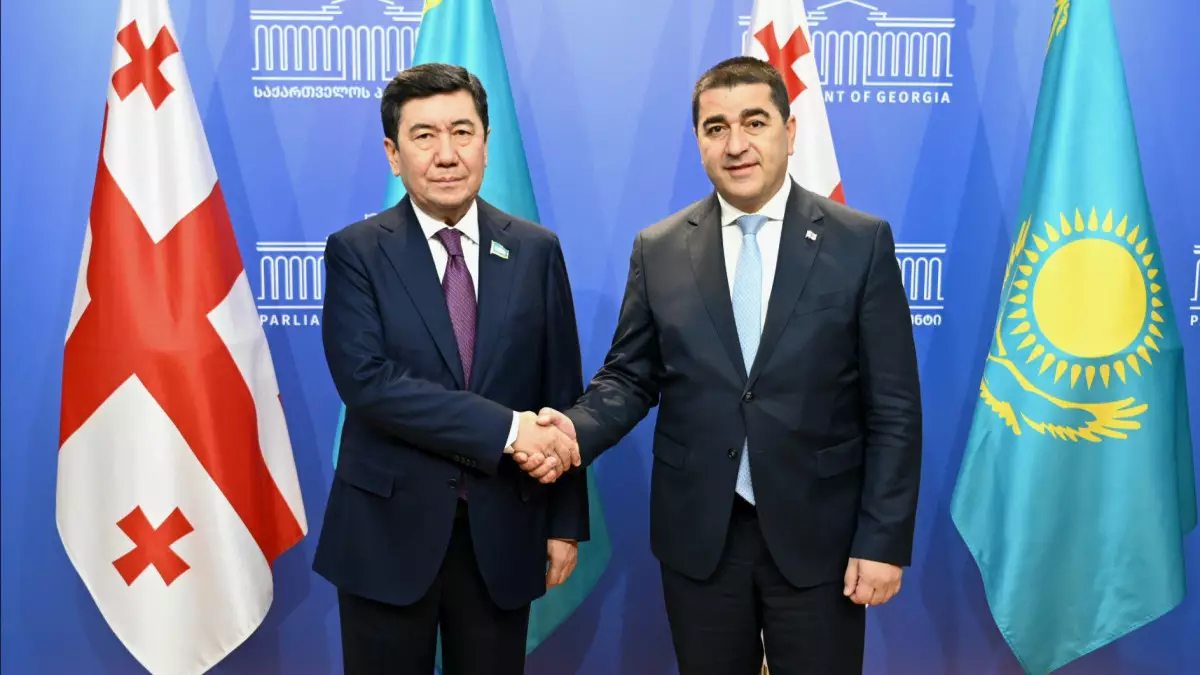 Ерлан Қошанов грузиялық депутаттармен алдағы парламенттік реформаны талқылады