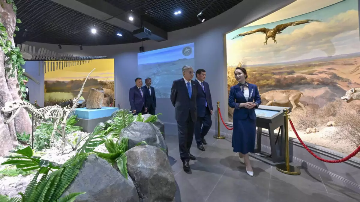 Тоқаев Қызылорда облысының тарихи-өлкетану музейінің қызметімен танысты