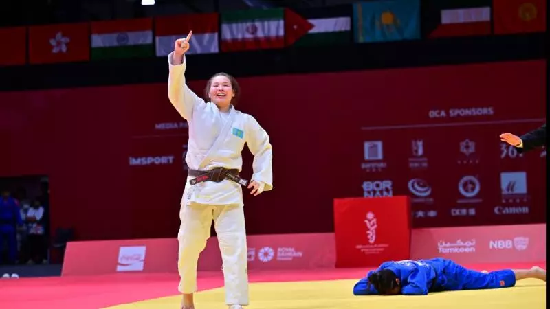 Жасөспірімдер Азиадасы: дзюдодан Айша Алтай чемпион атанды