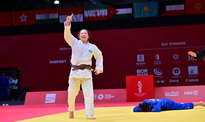 Казахстан победил Узбекистан в борьбе за золото Азиады в дзюдо