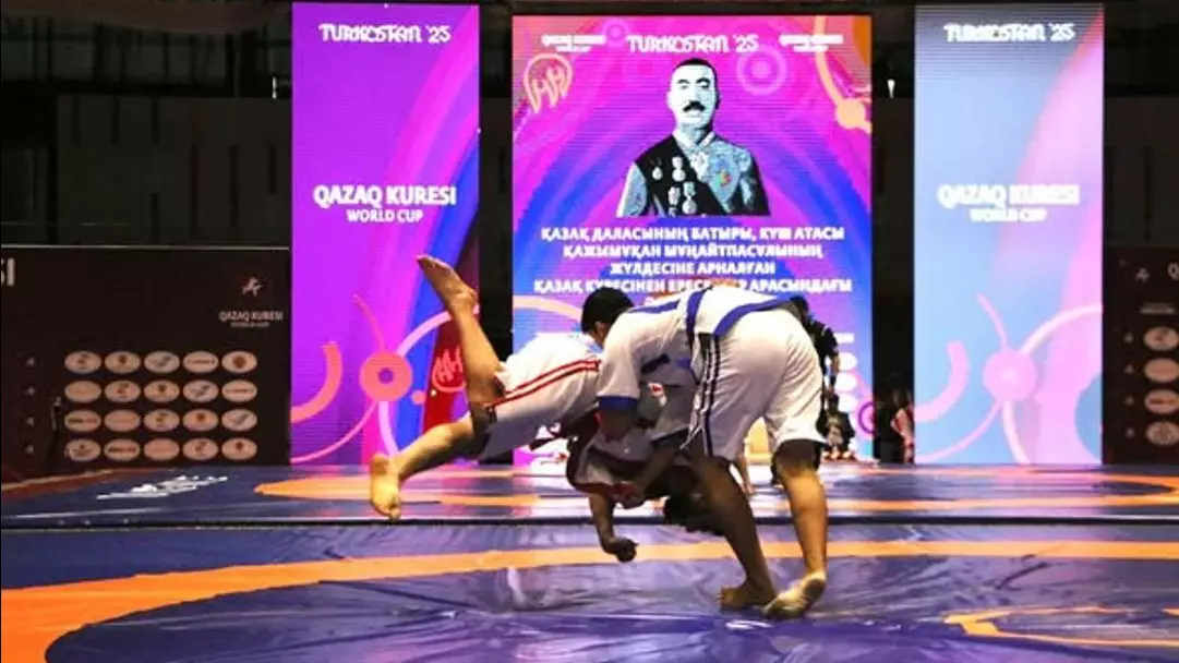 Түркістанда қазақ күресінен әлем кубогы басталды