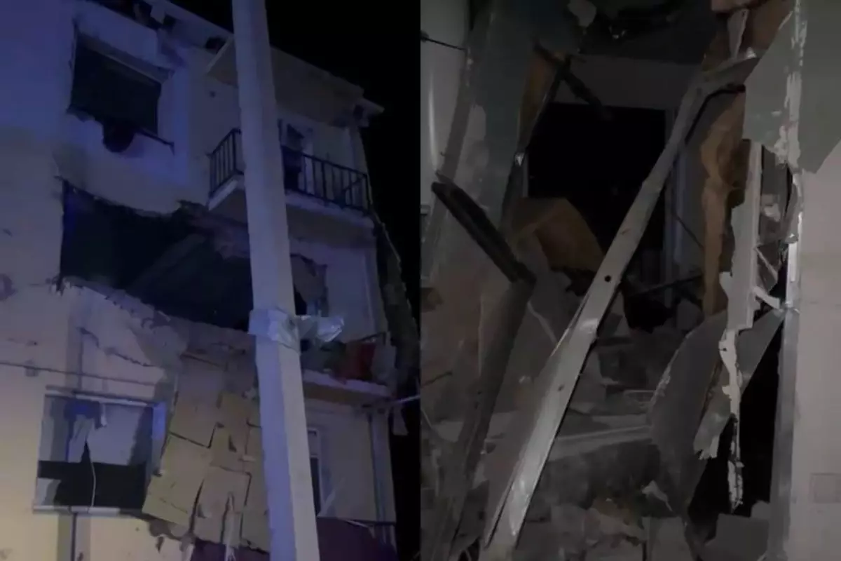 Түркістан облысында газ жарылып, тұрғын үй қирады (ВИДЕО)