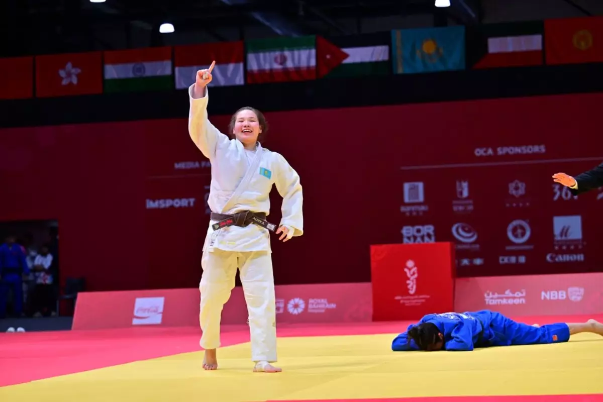 Азиада-2025: Казахстанская дзюдоистка выиграла золото турнира