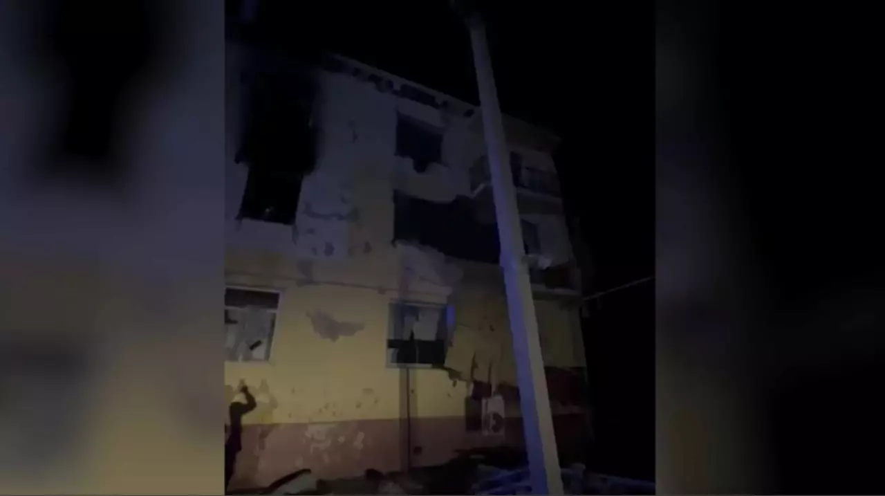 Түркістан облысында көп пәтерлі тұрғын үйде газ жарылды