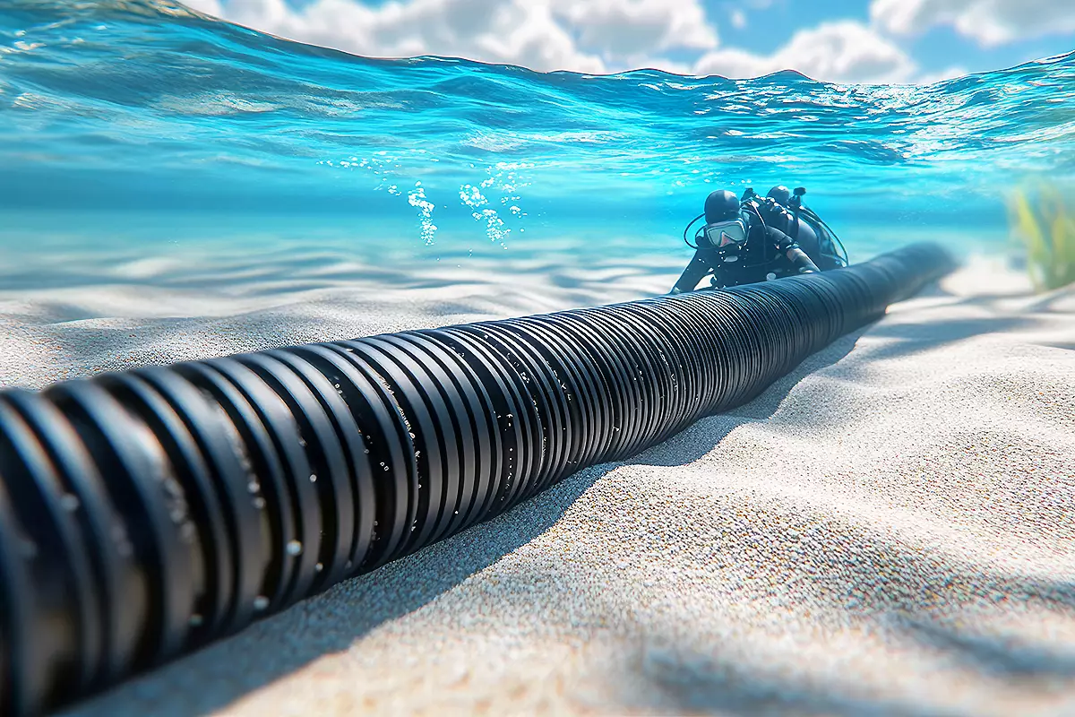 Россия и Казахстан задумали строительство ВОЛС по дну Каспийского моря.