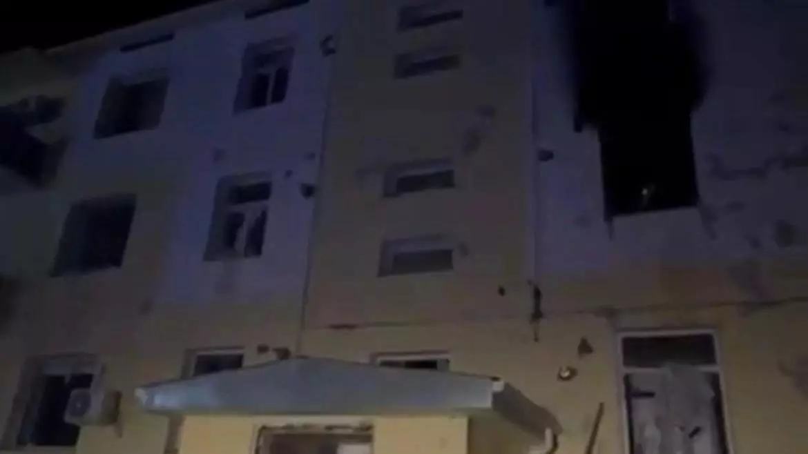 Түркістан облысында көппәтерлі тұрғын үйлердің бірінде газ жарылды (ВИДЕО)