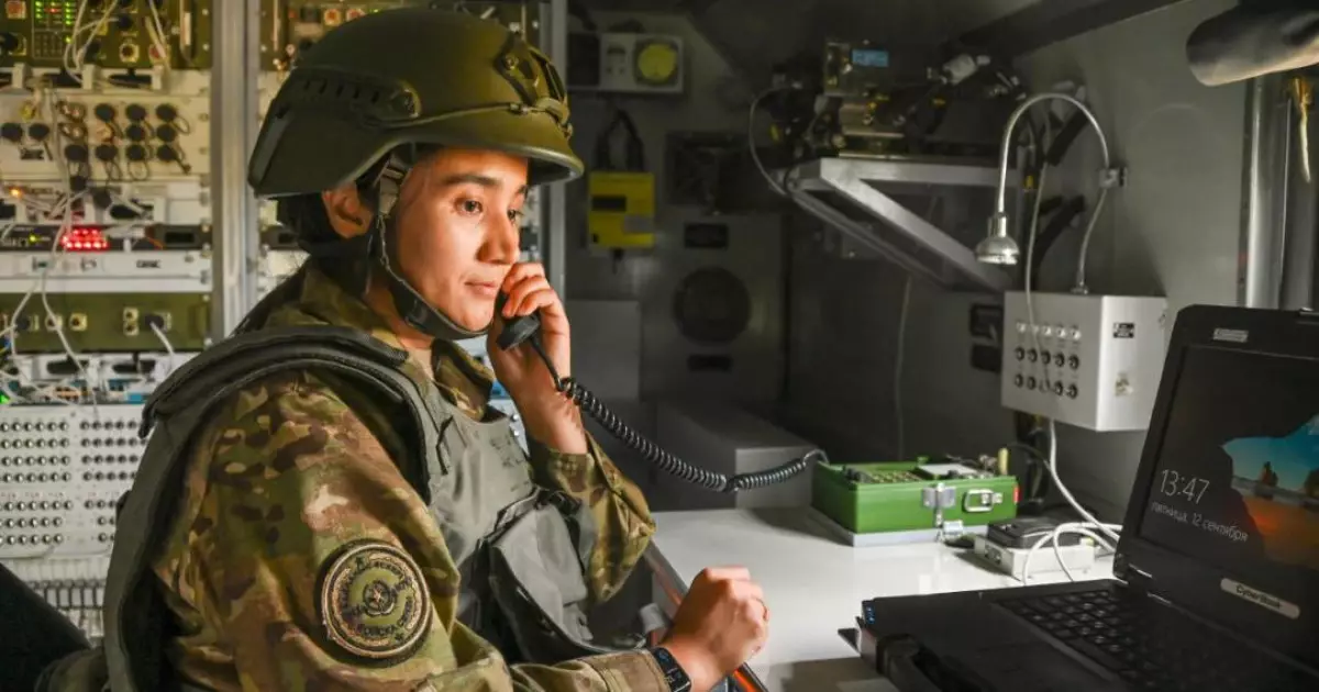   Армияда әскери байланыстың заманауи жүйесі дамыды   