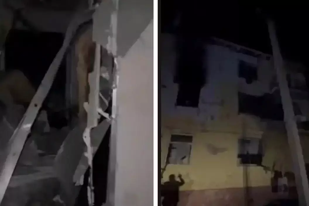 Отырарда жойқын жарылыс болды: үш қабатты ғимараттың жартысы опырылып кеткен (ВИДЕО)