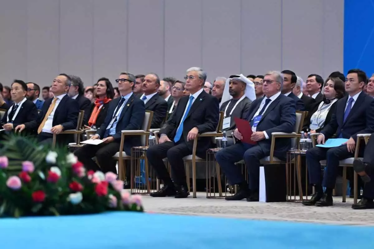 Токаев принимает участие в Международном форуме стратегических партнеров