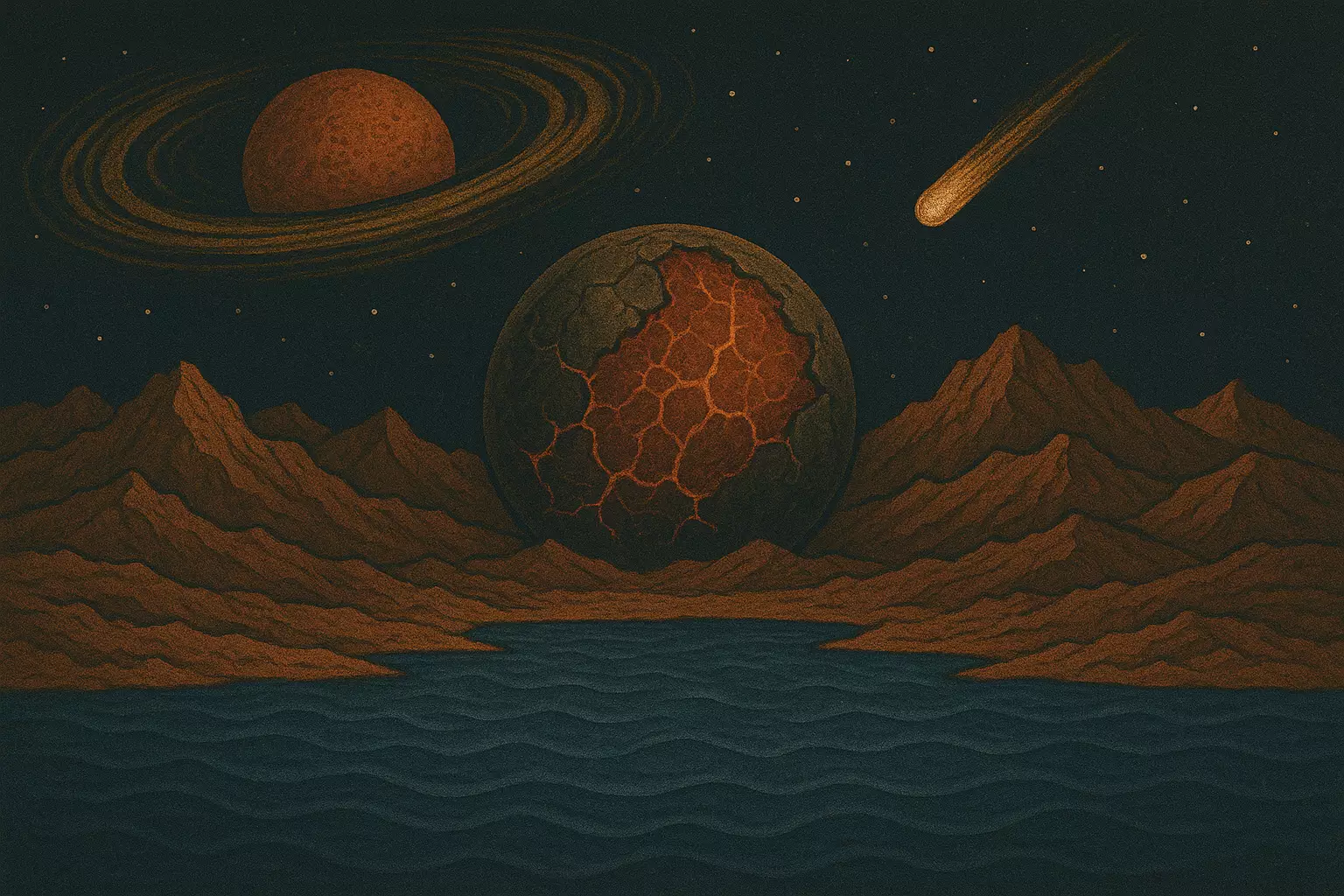 Судың бастау тарихы: Адамзатқа дейінгі кезең