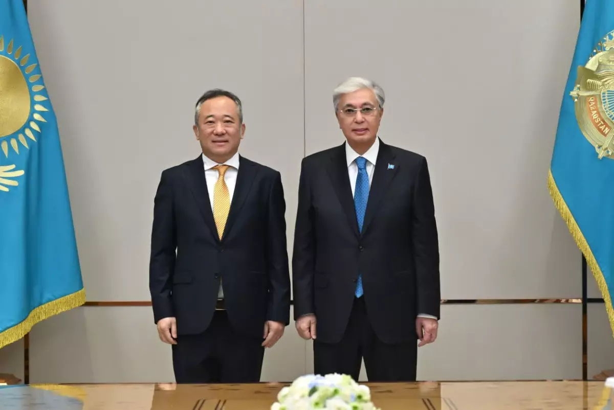 Токаев принял президента Пекинского университета языка и культуры