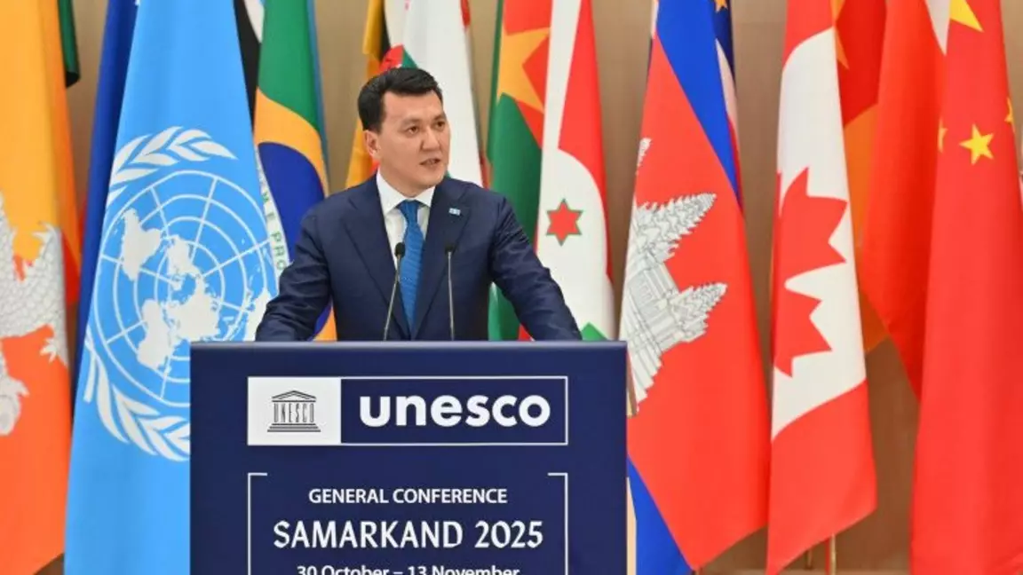 Мемлекеттік кеңесші ЮНЕСКО-ның Бас конференциясында Қазақстан Президентінің жаңа бастамалары туралы айтты