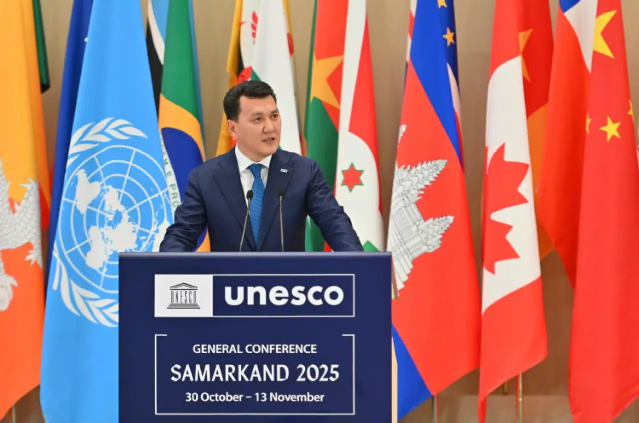 Государственный советник рассказал о новых инициативах Президента на конференции ЮНЕСКО