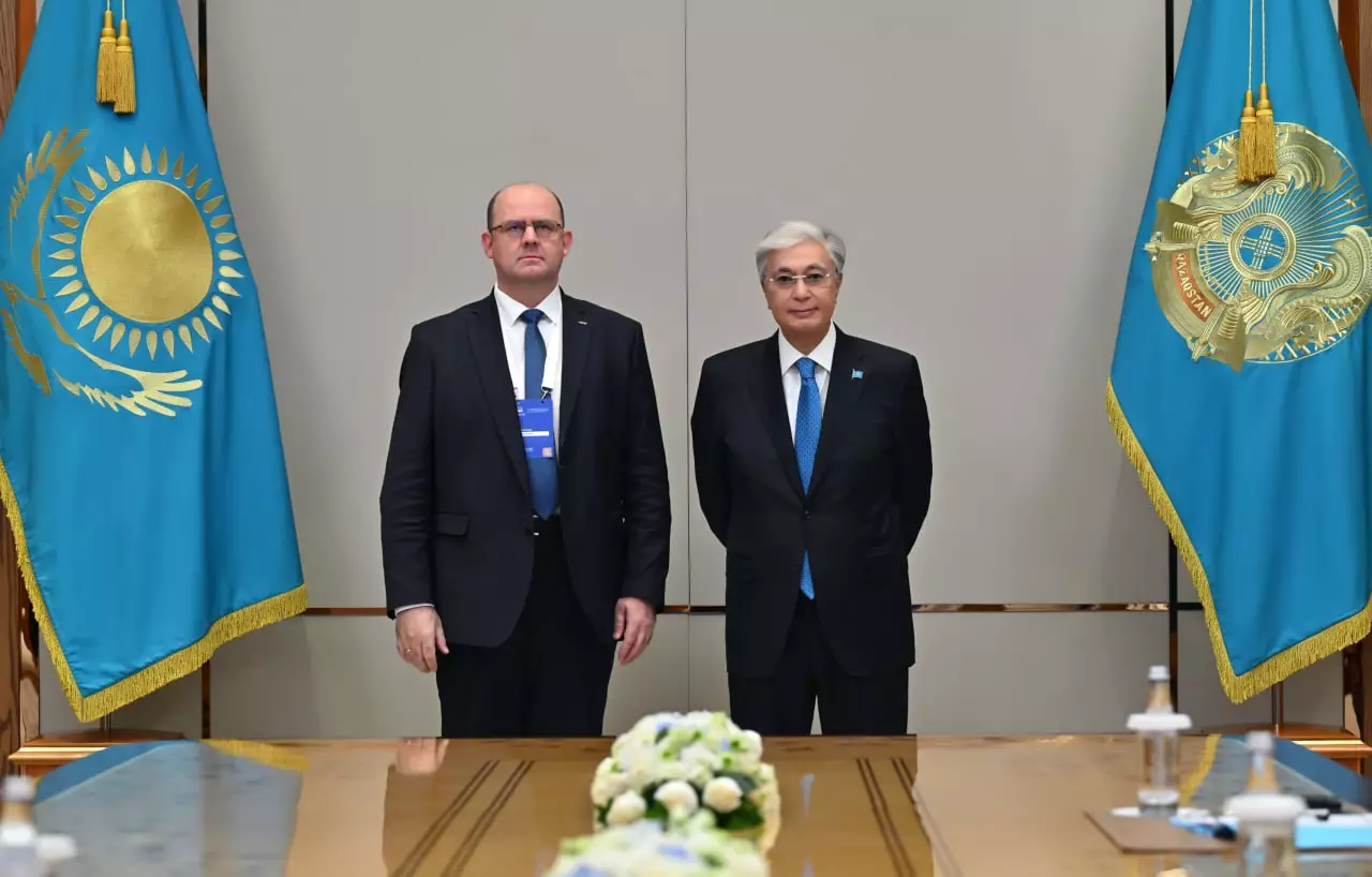 Қасым-Жомарт Тоқаев МИФИ ректоры Владимир Шевченкомен кездесті