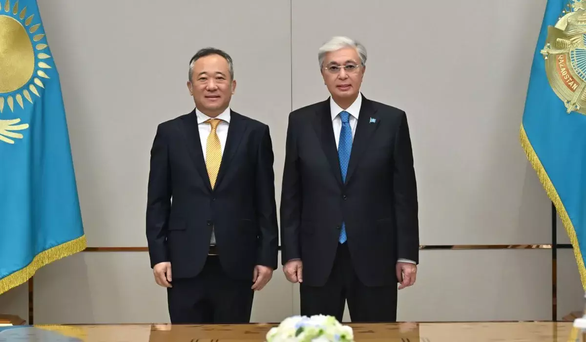 Тоқаев Бейжің Тіл және мәдениет университетінің президентімен кездесті