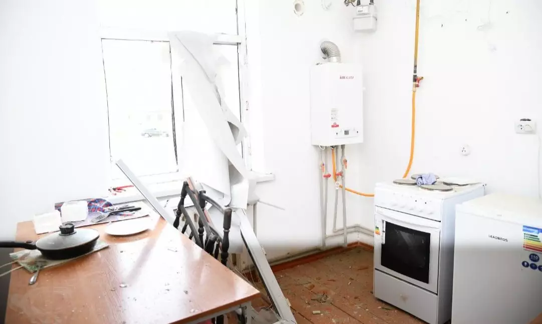 Восстановление дома после взрыва в Туркестанской области начнут в ближайшие дни