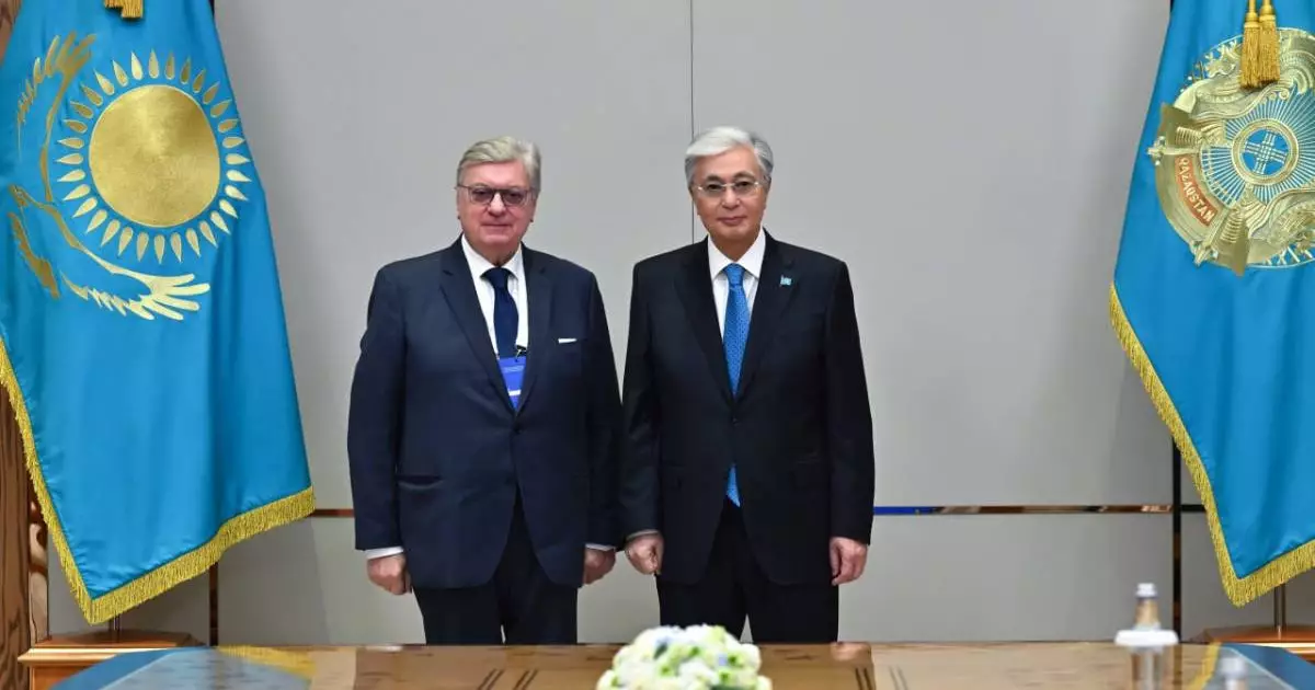  Президент Мәскеу мемлекеттік халықаралық қатынастар институтының ректорымен кездесті 