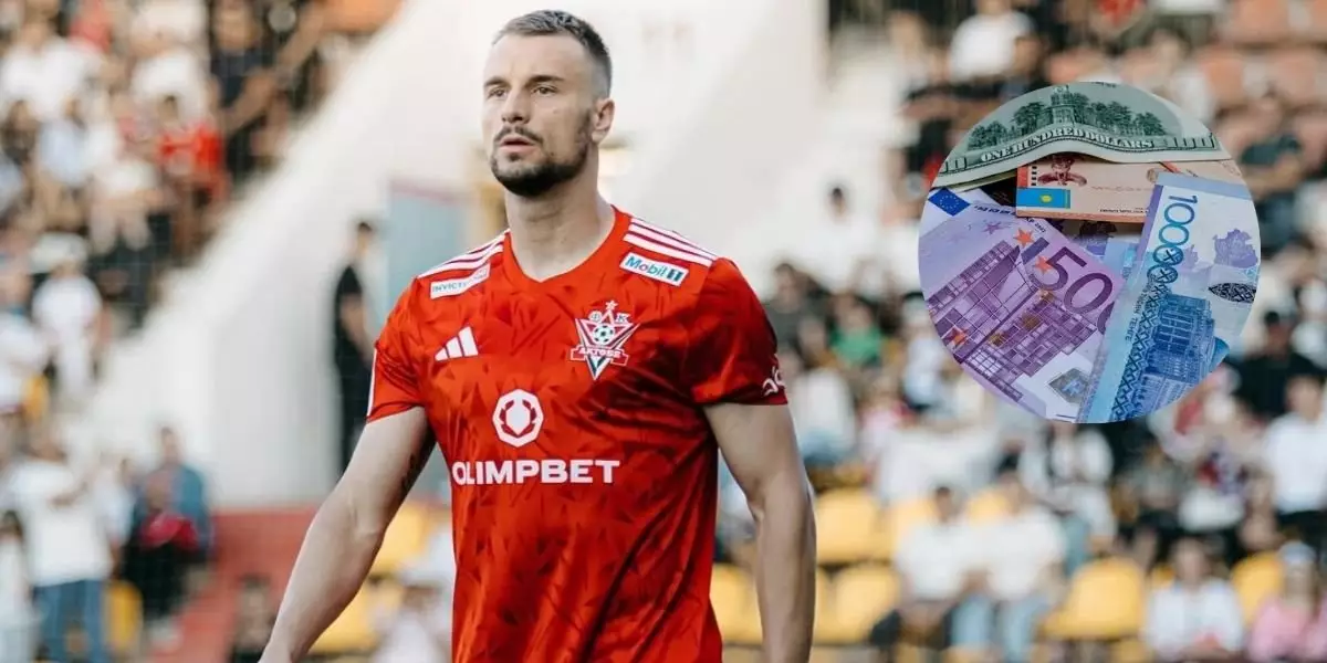 Футболист «Актобе» кинул клуб из-за падения курса тенге