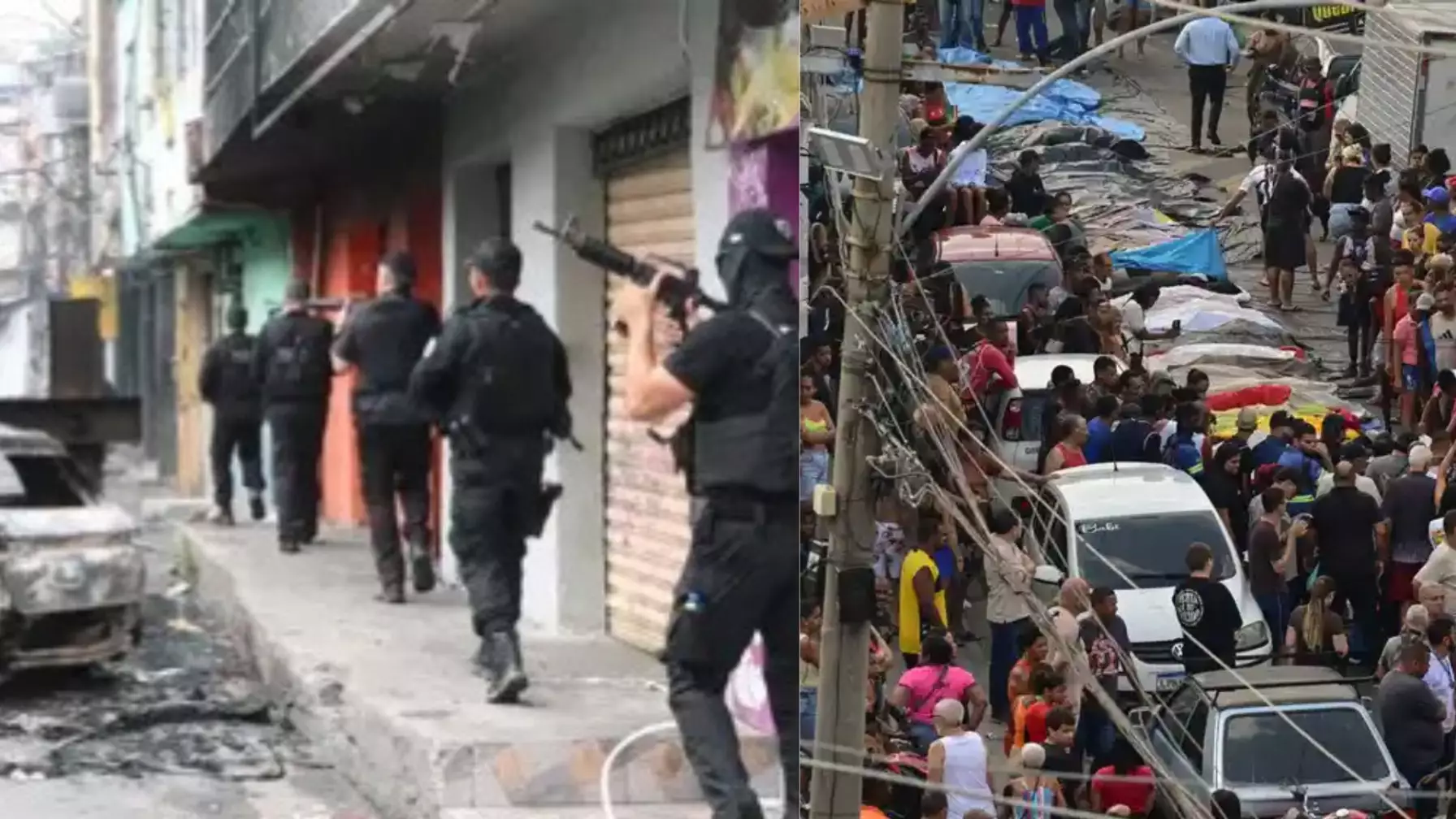 “Жүзден астам тұрғынның өмірін қиды” - Бразилиядағы есірткі мафиясына қарсы қанды қырғын әлемді дүрліктірді (ВИДЕО)