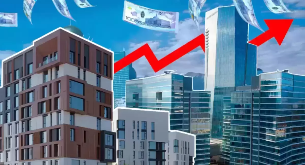 Қазақстанда үйлер тағы қымбаттаған